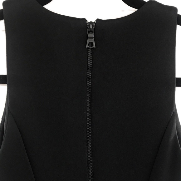 MILLY | Black Scuba Dress - Picture 4 of 7